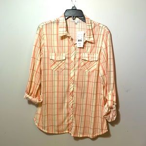 Stretchy polyester shirt